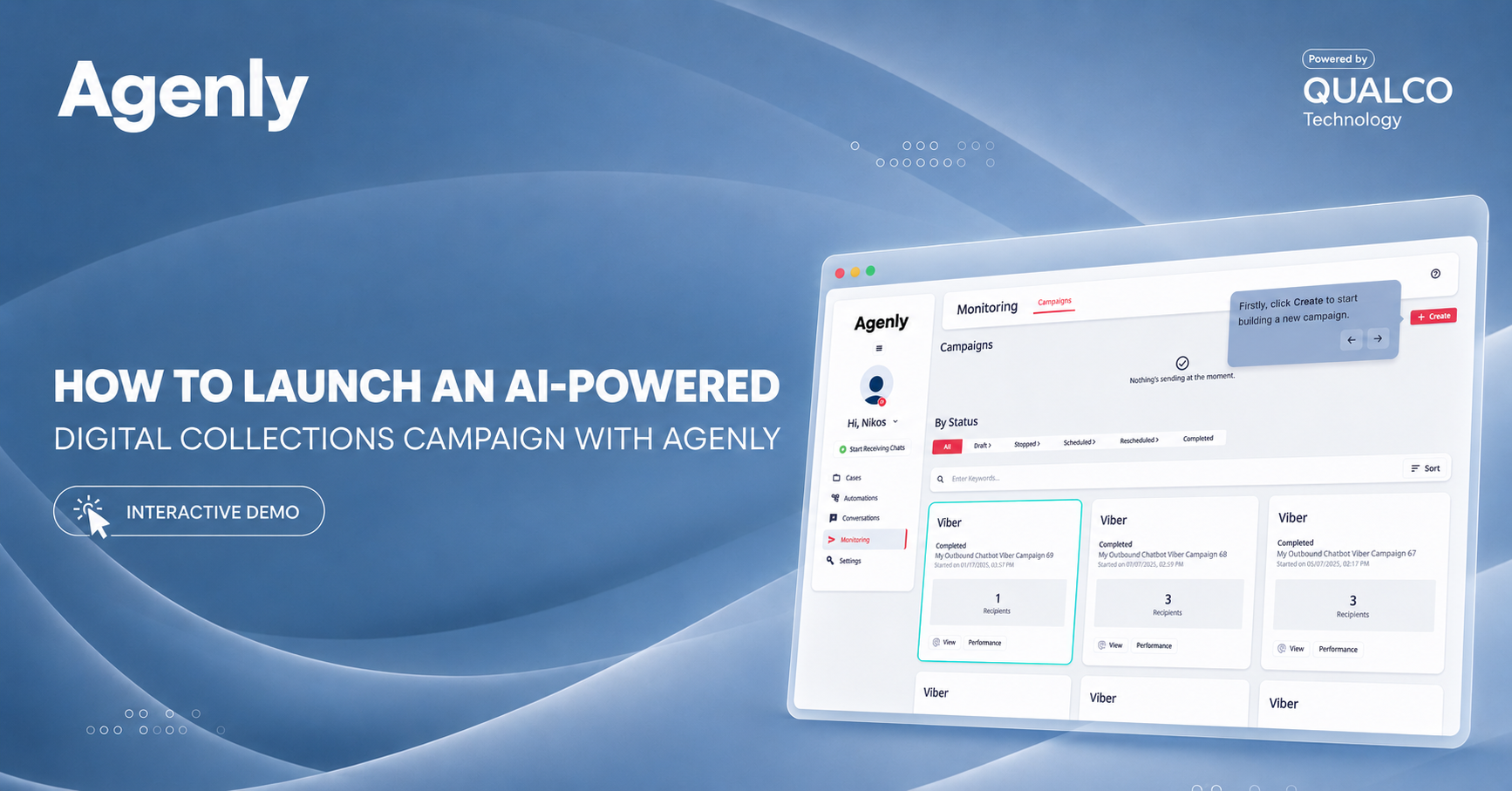 How to Launch an AI-Powered Digital Collections Campaign with Agenly