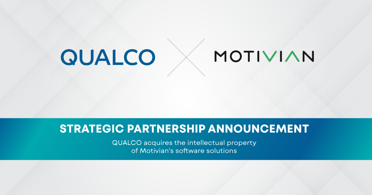 QUALCO acquires the intellectual property of Motivian's software solutions